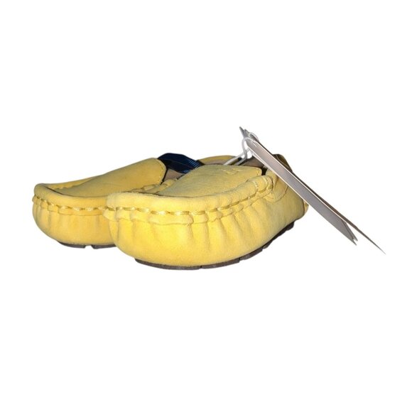 Janie & Jack Sun Shower Yellow Driving Shoe Sz 5 Boys - Picture 6 of 12